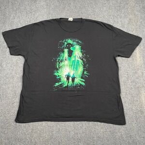 X- Files Loot Crate Sci Fi Alien Abduction T Shirt Men's 2XL Black Graphic Tee